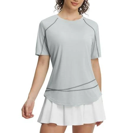 hiking outfits Baleaf UPF 50+ Stretch Moisture-Wicking Shirt Walmart - Baleaf $19.99