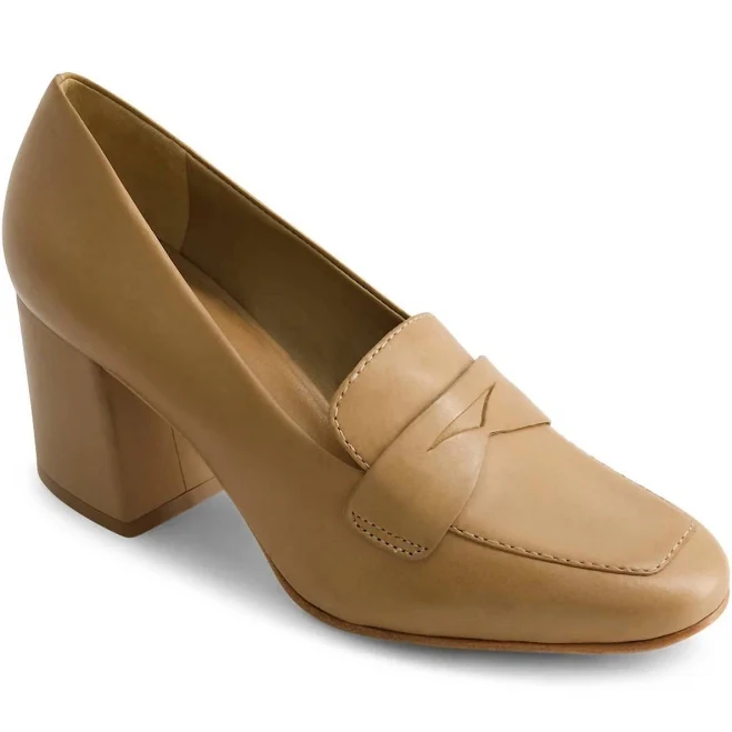 shoes Bernardo Women's Nessa Block Heel Loafers ShopSimon $115.7