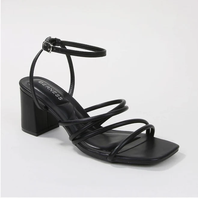 shoes Berness Women's Emmarie Strappy Block Heel Sandals Macy's $33.74