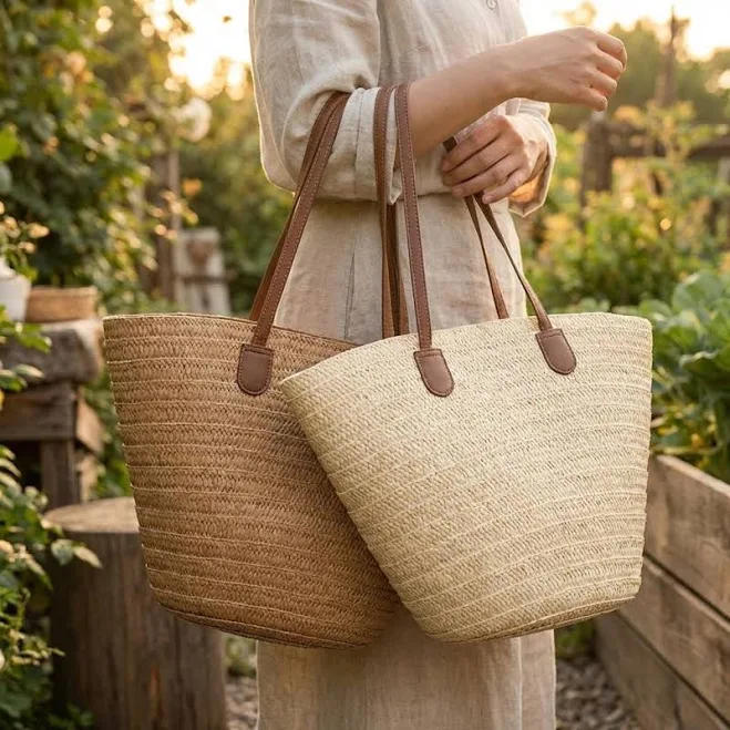 bag Boho Straw Tote Bag Etsy - Seller $46.38