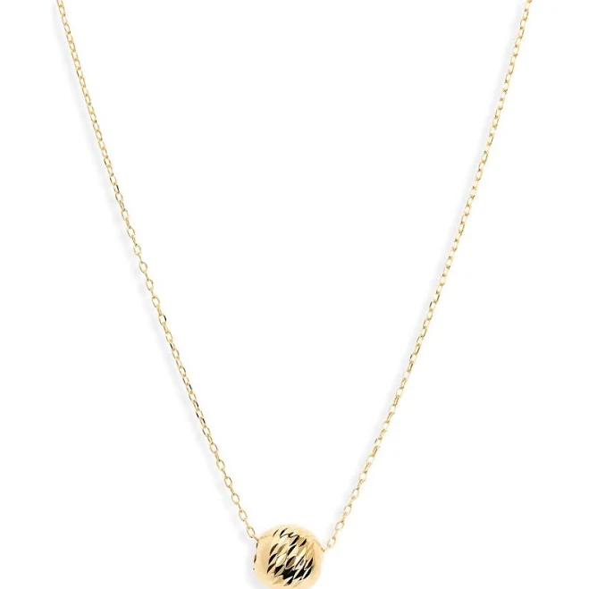 accessory Bony Levy 14K Gold Sphere Pendant Necklace Nordstrom $141