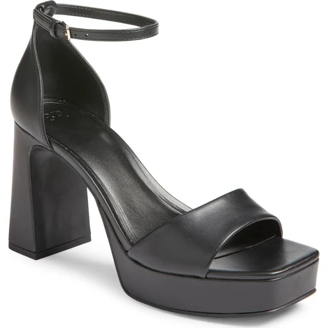 shoes BP. Helix Platform Ankle Strap Sandal in Black at Nordstrom, Size 10 Nordstrom $59.95