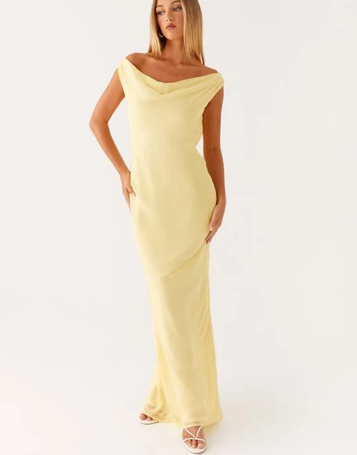 dress Brittany Chiffon Maxi Dress Peppermayo - US $41