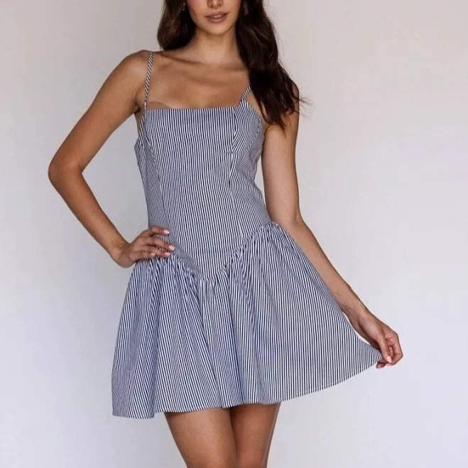 dress Byron & Barclay Fit & Flare Striped Mini Dress Byron & Barclay $58