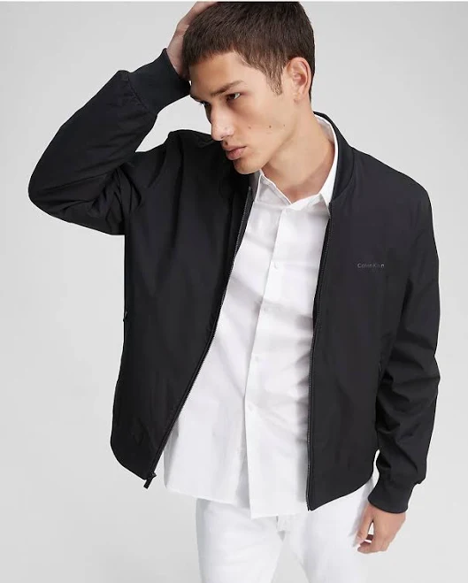 outerwear Calvin Klein Men's Matte Bomber Jacket Calvin Klein $97.3