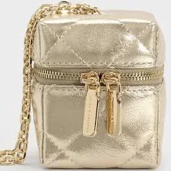 bag Charles & Keith Janie Quilted Micro Bag charleskeith.com $53