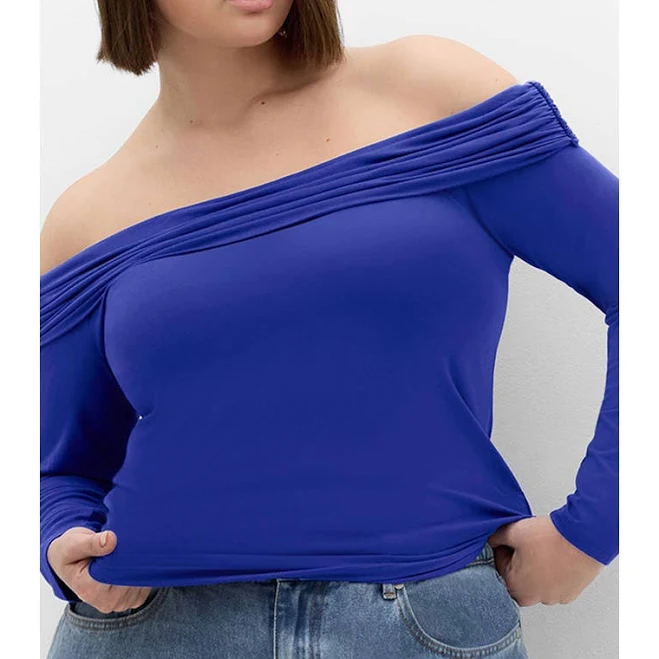 top City Chic Jojo Off the Shoulder Top Nordstrom $59.99