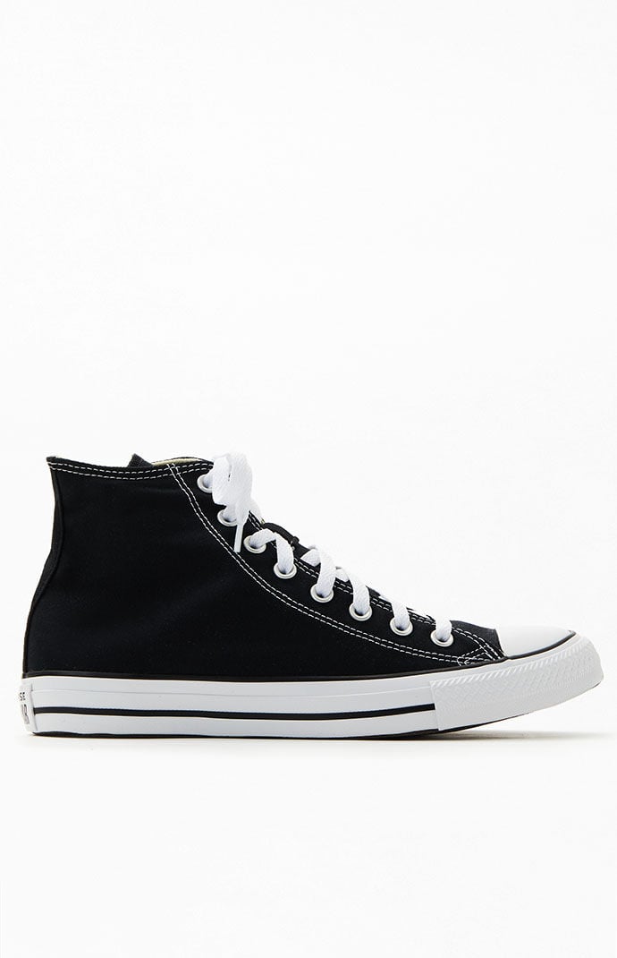 shoes Converse Chuck Taylor Black & White High Top Shoes PacSun $45.5