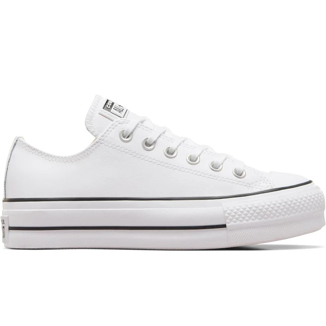 shoes Converse Women's Chuck Taylor All Star Platform Leather Low-Top Sneakers Converse $69.97