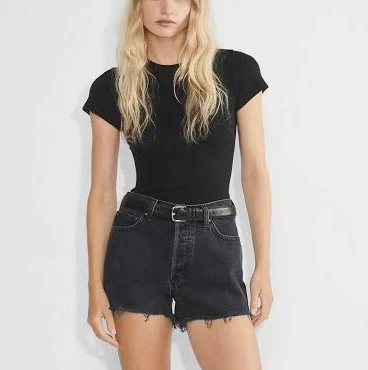 shorts Denim Forum Women's Ex-Boyfriend Hi-Rise Denim Shorts Aritzia $47.6