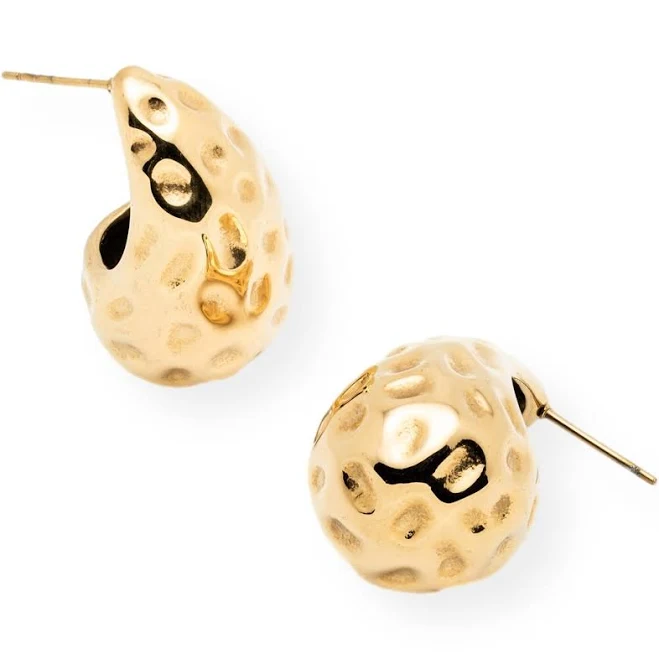 accessory Divine Aria Women's Textured Statement Stud Earrings Wolf & Badger $104