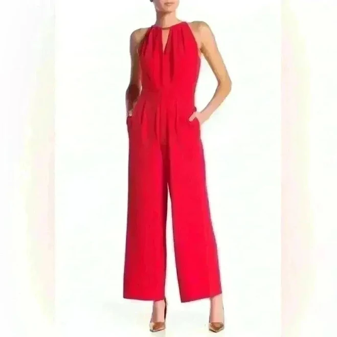 jumpsuit Donna Ricco Halter Necklace Sleeveless Jumpsuit eBay $63