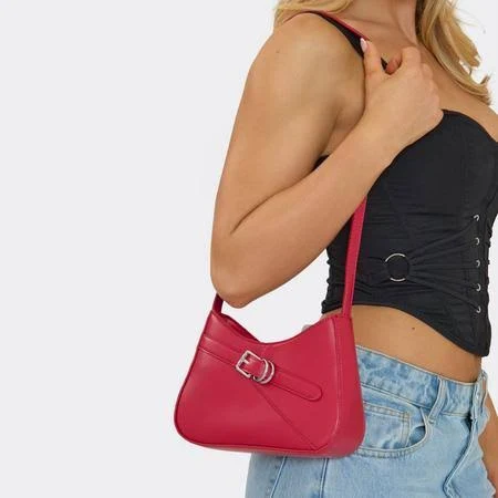bag Ego Women's Devon Buckle Faux Leather Shoulder Bag EGO Shoes US $13