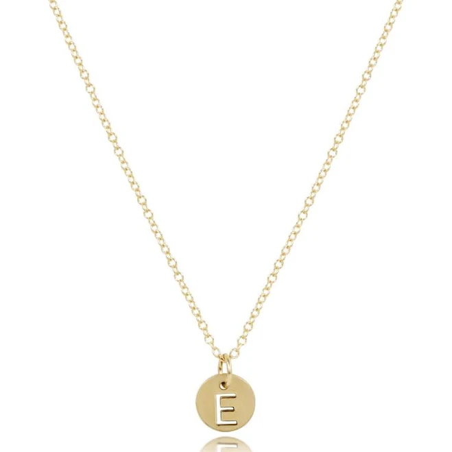 accessory enewton 16" Necklace Gold Respect Small Gold Disc enewton design $48