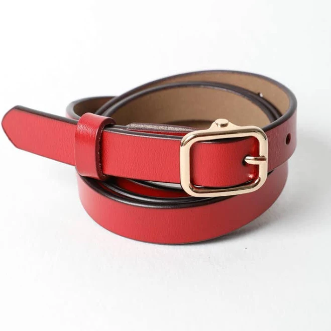 accessory Erma Jean Women's Skinny Genuine Leather Belt Erma Jean $18