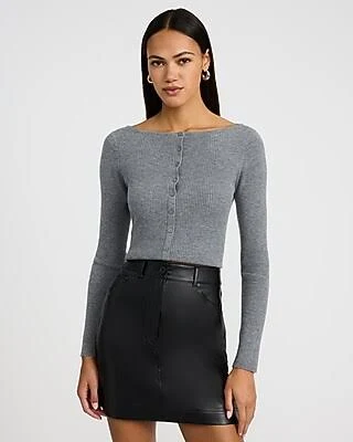 bottoms Express Women's High Waisted Faux Leather Mini Skirt Express $68