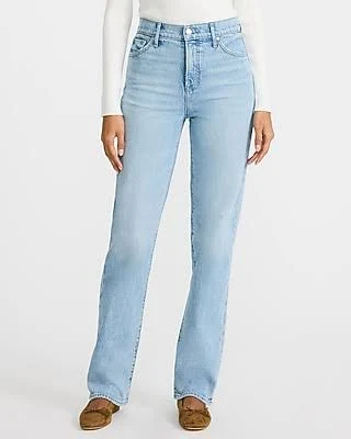 bottoms Express Women's High Waisted Straight Jeans Express $88
