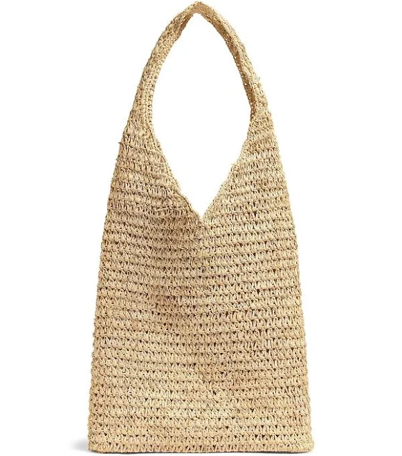 bag Faherty Women's Raffia Crochet Hobo Tote Faherty Second Wave $83