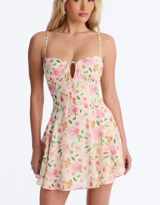 dress Fashion Nova Christie Sleeveless Sweetheart Mini Dress Fashion Nova $27.99