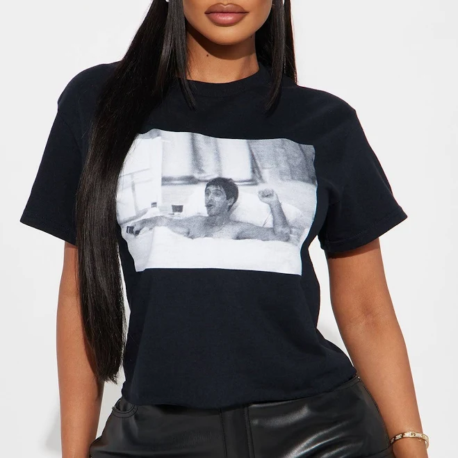 top Fashion Nova Cropped Scarface T-Shirt Fashion Nova $17.99