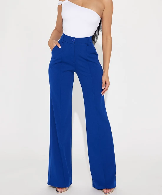 pants Fashion Nova Heidi Wide Leg Trouser Pants Fashion Nova $22