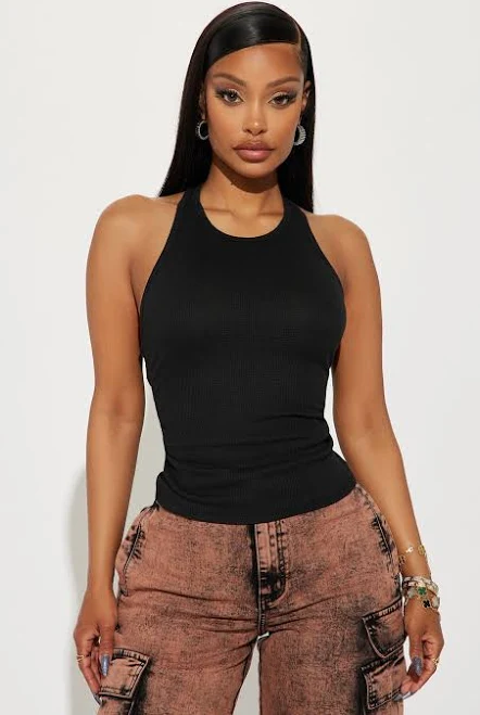 sleeveless top Fashion Nova Sleeveless High Neck Bodysuit Fashion Nova $6
