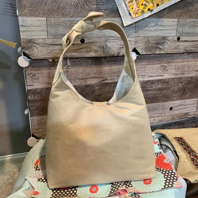 bag Faux Suede Hobo Bag Etsy - SunshinebyKCDesigns $42