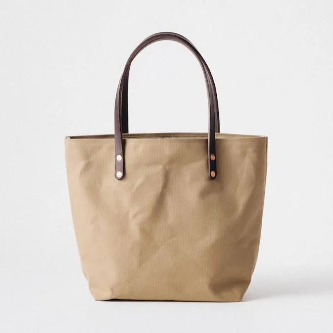 bag Field Tan Canvas Tote KMM & Co. $250