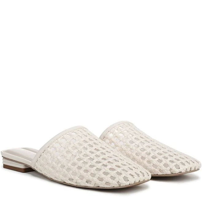 shoes Franco Sarto Women's Toba Slip-On Square Toe Mule Shoes Famous Footwear $84.98