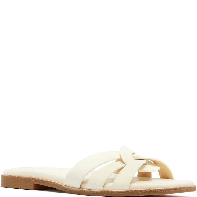 shoes FRANKIE4 Women's Jac Leather Slide Sandals Dillard's $194