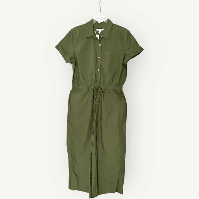 jumpsuit Free Assembly Wide Leg Utility Jumpsuit Short Sleeve Green Medium eBay - msprobe94 $29.88