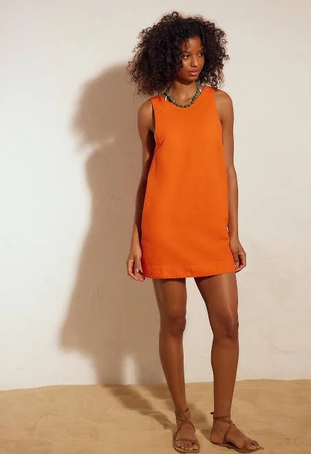 dress Free People Full of Sunshine Cotton-Linen Mini Dress Free People $60