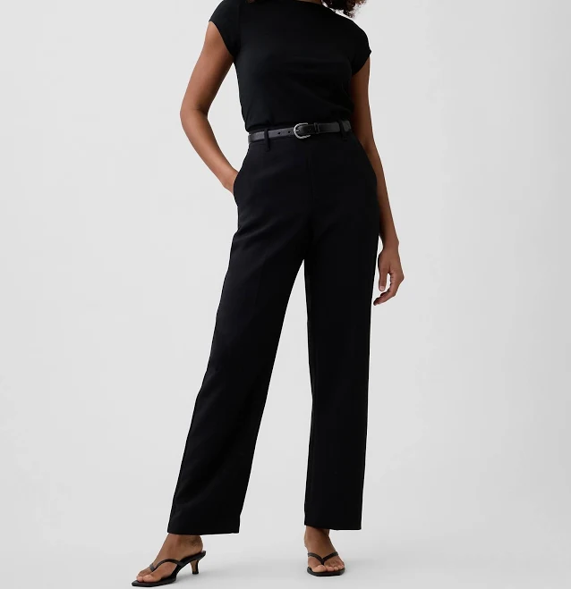 bottoms Gap Women's Easy Straight Crop Trousers Gap Factory $31.99