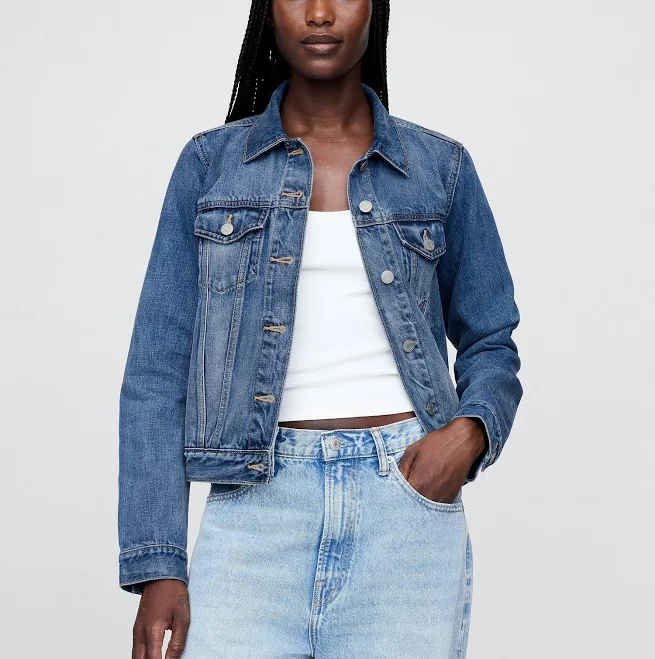 outerwear Gap Women's Icon Denim Jacket Gap $53