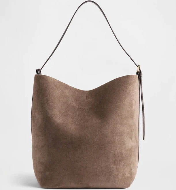 bag Gap Women's Vegan Suede Bucket Bag Gap $37