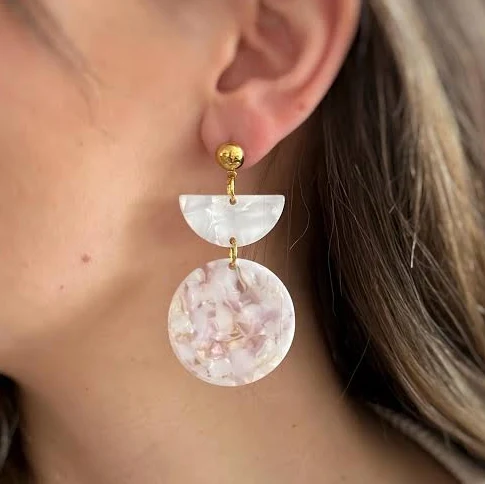 accessory Geometric Dangle Earrings Etsy - Seller $28
