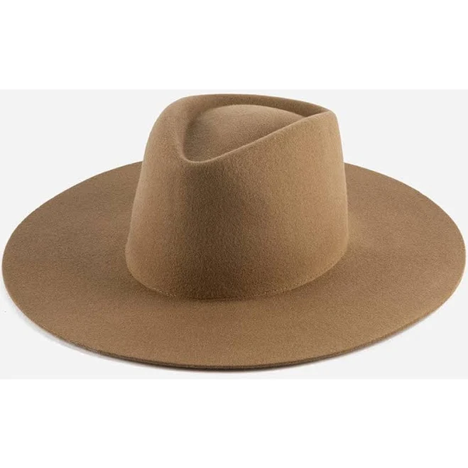 accessory Gigi Pip Dakota Wide Brim Felt Hat in Brown at Nordstrom, Size Medium Nordstrom $129
