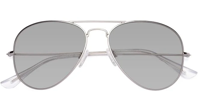 accessory Grandpa Thin Aviator Tinted Sunglasses Sunwear Lenses Yesglasses $52.61