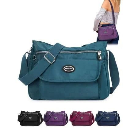 bag Gustave Nylon Waterproof Crossbody Bag with Multi Zipper Pockets Walmart - Gustave Inc $17.45