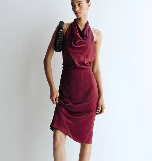 dress H&M Ladies Halterneck Satin Dress H&M $49.99
