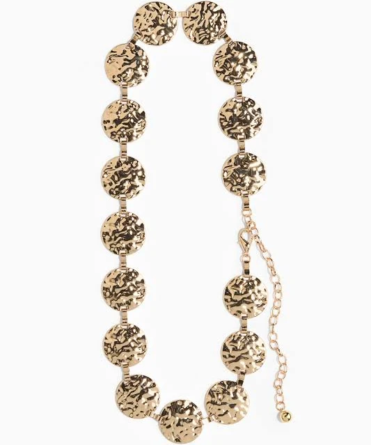 accessory H&M Ladies Metal-Disc Waist Belt H&M $39.99