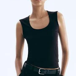 sleeveless top H&M Ladies Sleeveless Microfiber Top H&M $12.99