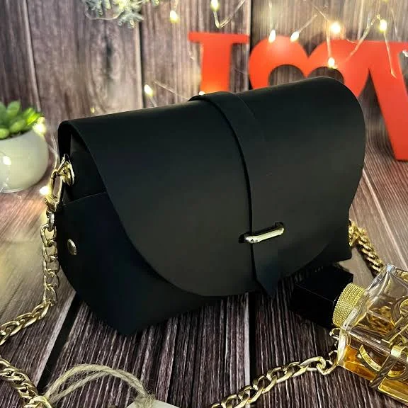 bag Handmade Leather Crossbody Bag with Chain Strap Etsy - Seller $58.5