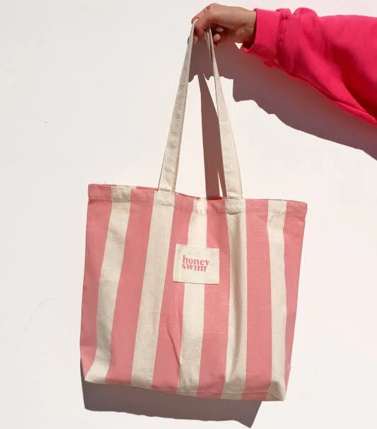 bag Honey Stripe Tote Bag Honey Swim $25