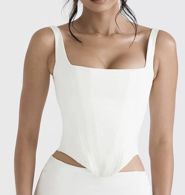 top House of CB Rafa Satin Longline Corset House of CB $135