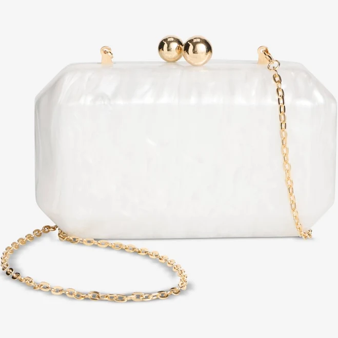 bag INC International Concepts Women's Mini Acrylic Swirl Minaudiere Clutch Macy's $51.8