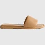 shoes Italian Leather Slide Sandal Quince $72