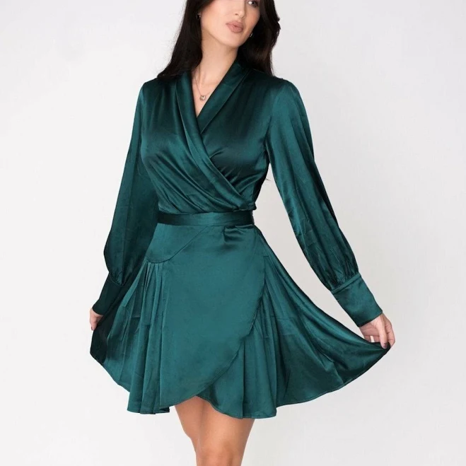 dress Itita Collection Silk Wrap Dress Itita Boutique $80
