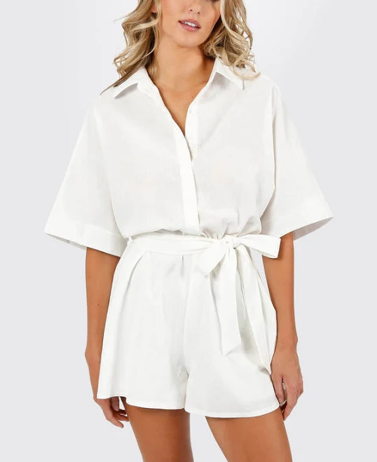 romper Jelyn Collared Romper Tobi $37