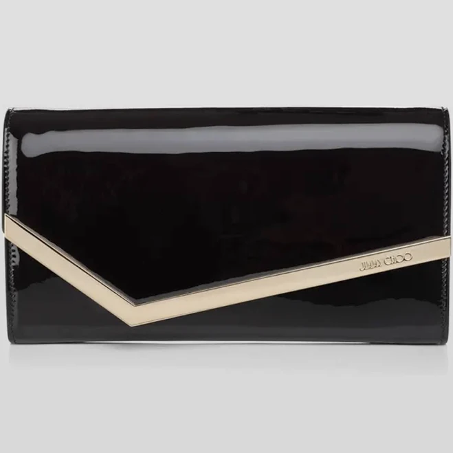 bag Jimmy Choo Women's Emmie Leather Clutch Neiman Marcus $950